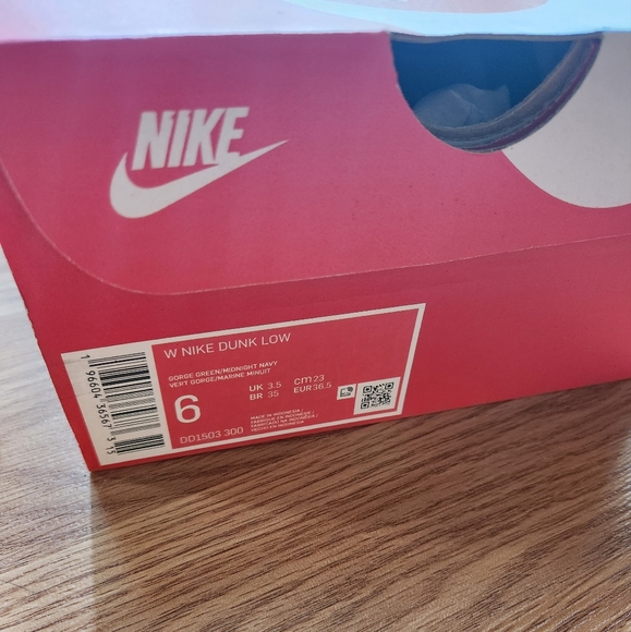 Nike dunk low gorge green shoes - Picture 6 of 6